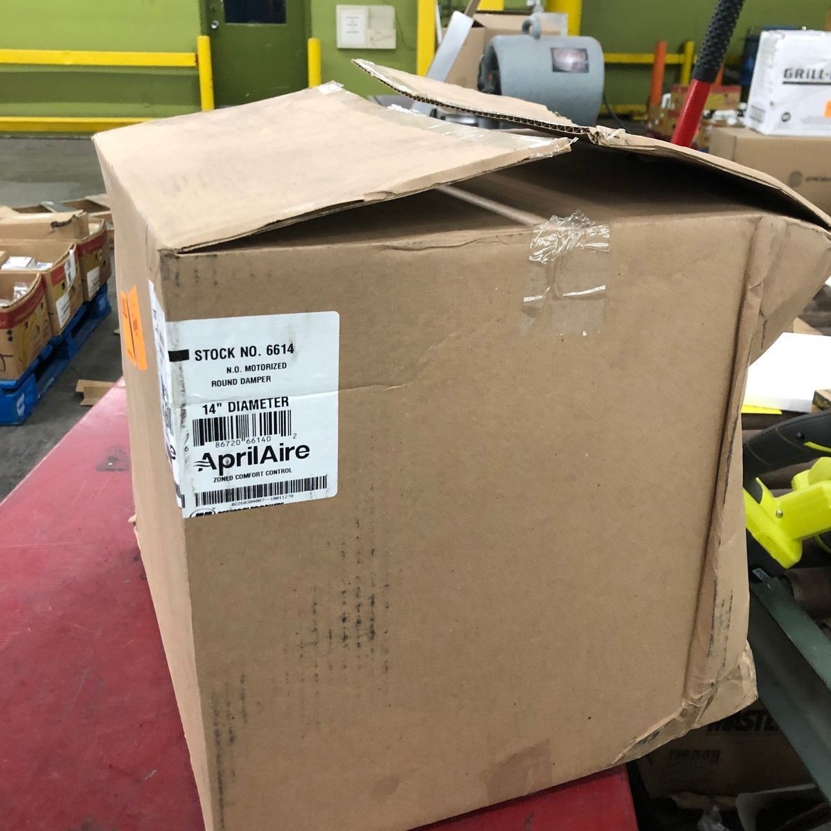 AprilAire 6614 14″ Motorized Round Damper FOR HVAC Zoning System