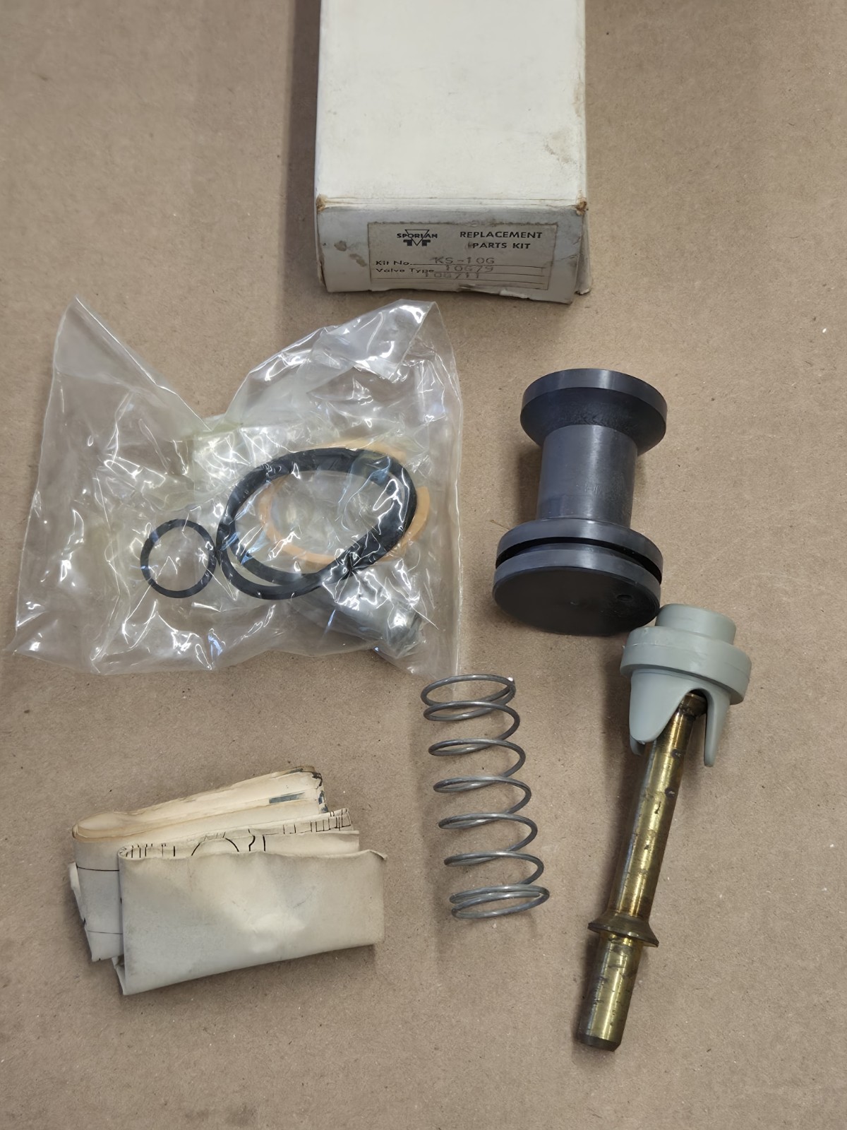 Sporlan KS-10G Valve Repair Kit 10G79 10G711