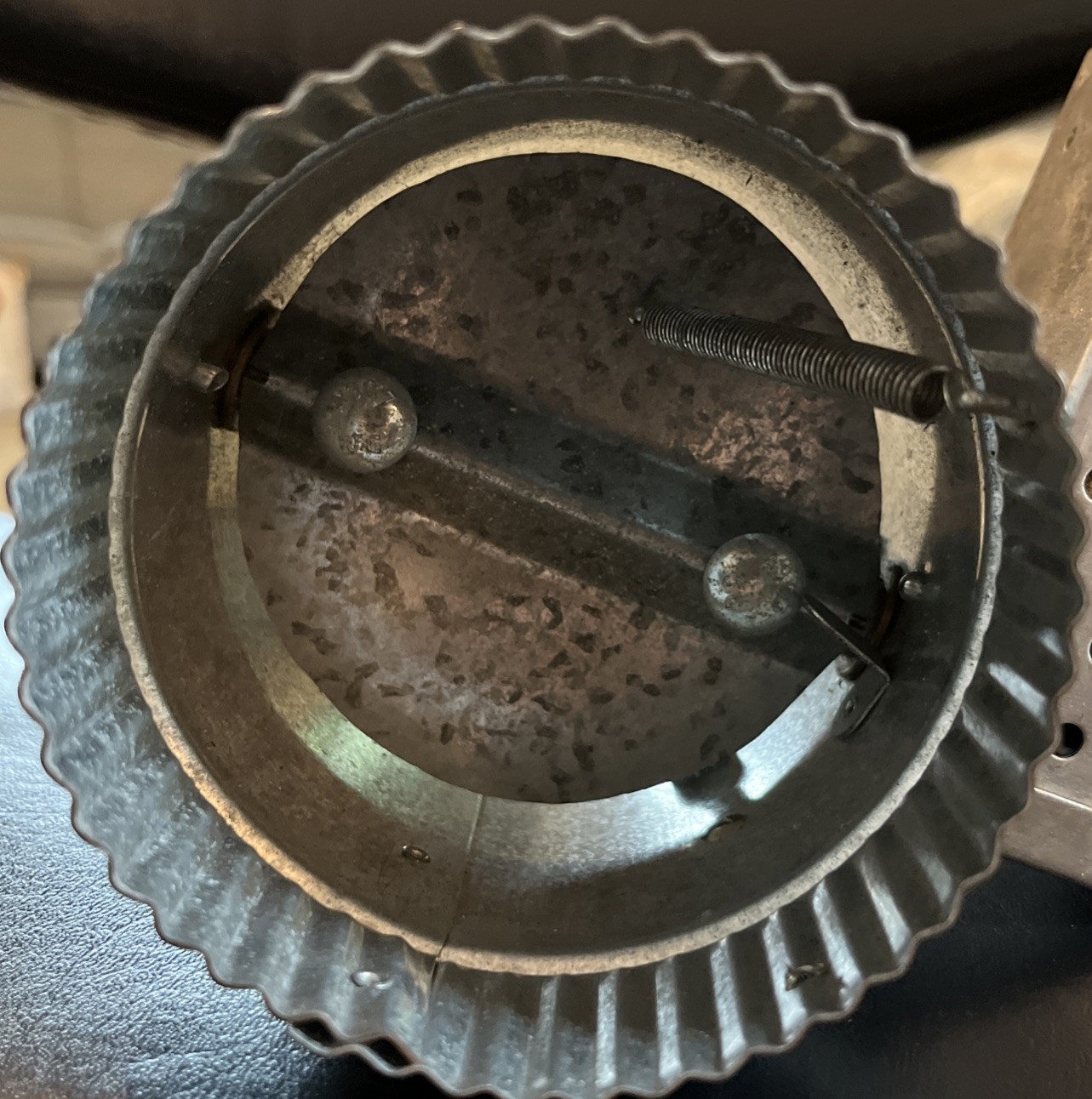 Jackson Systems 4 Inch Round Damper Valve with Synchron Actuator Made USA
