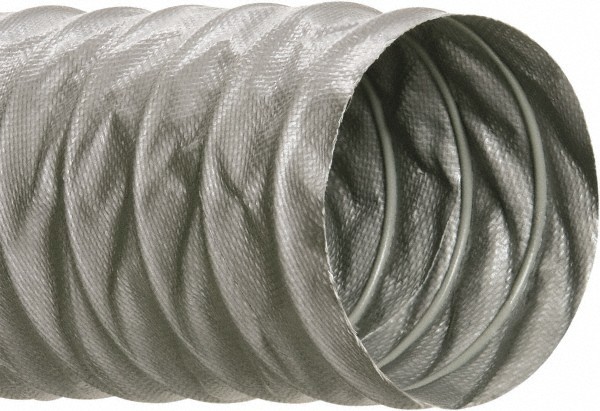 Hi-Tech Duravent Fiberglass & PVC Vacuum Duct Hoses 4″ ID 25Ft 025004000002