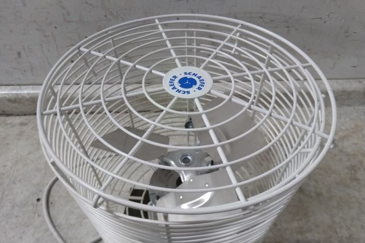 Schaefer GVK12 1/10 HP 115/230VAC 12 In Blade Dia Standard-Duty Industrial Fan