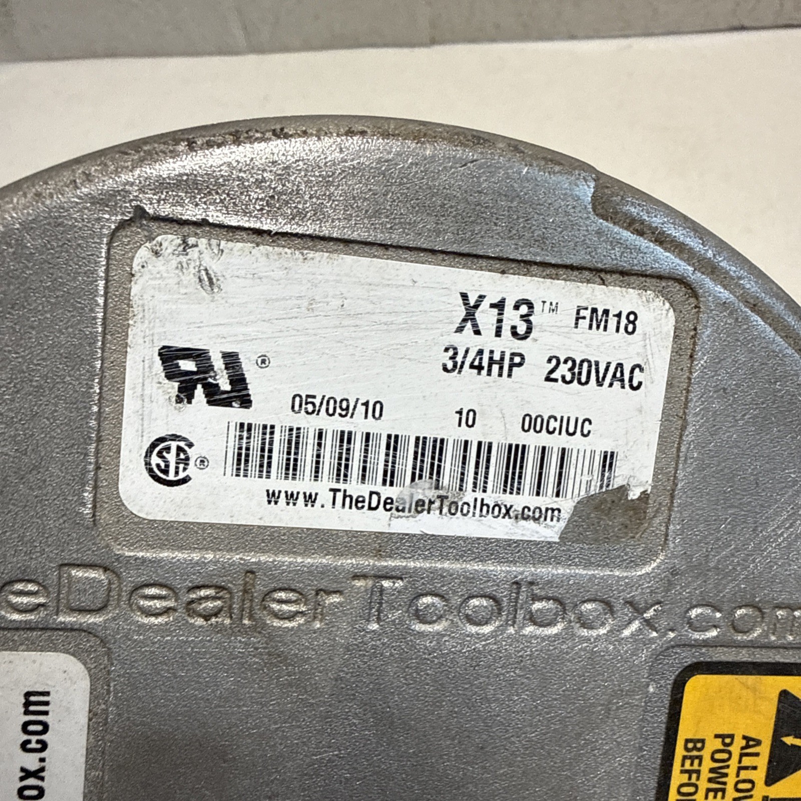 Genteq X13 ECM Motors FM18 230VAC 3/4hp CCW Rotating Module