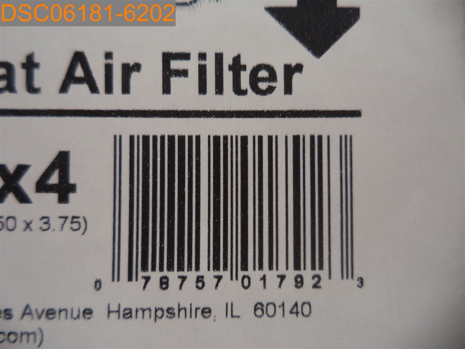 Qty=3: BestAir Pro Series 20″ x 25″ x 4″ Contractor Pleat Air Filters BA4-2025-8