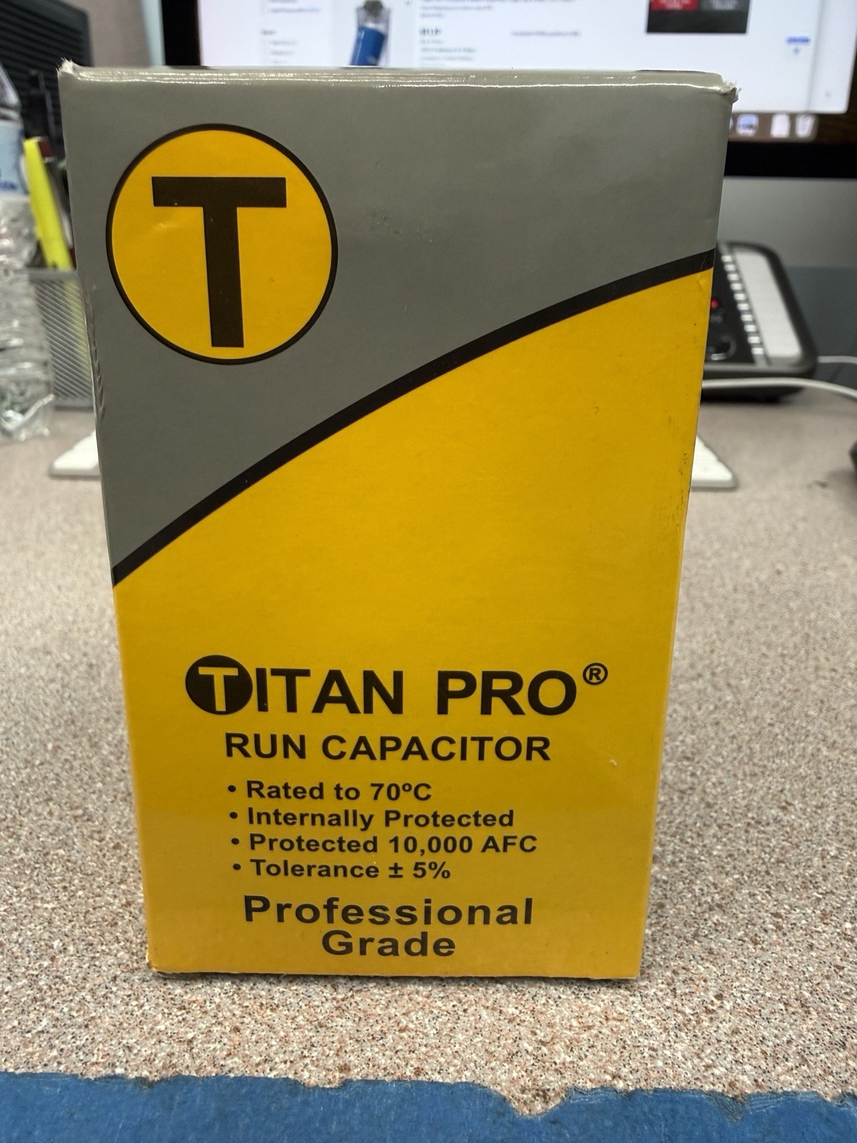 TITAN PRO TRCFD505 Motor Dual Run Capacitor New