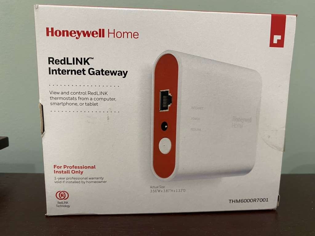 Honeywell THM6000R7001 RedLINK Gateway Ethernet Cable & Power Cord New