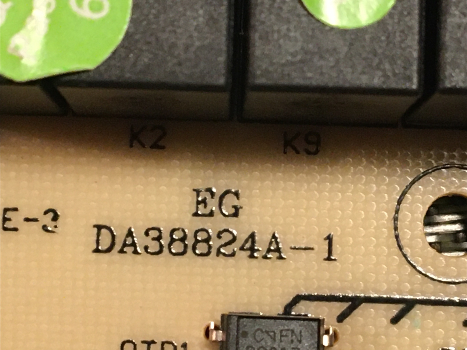 DeLonghi ac model: PAC AN125HPEKC 1A Power supply board