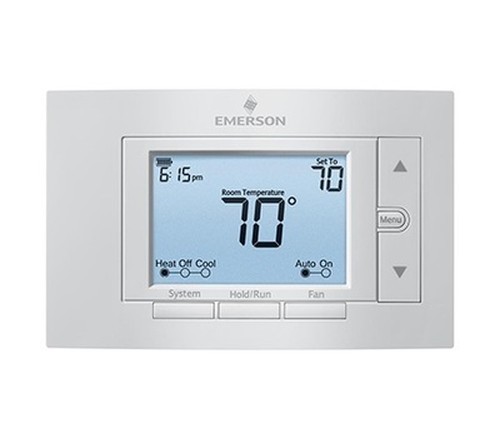 EMERSON 1F85U-42NP DIGITAL THERMOSTAT 20-30V AC AUTO CHANGEOVER 4H/2 C