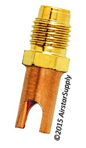 1/4″ Braze-On Service Valves / Line Tap Valve C&D Valve CD5514 Pack of (6)