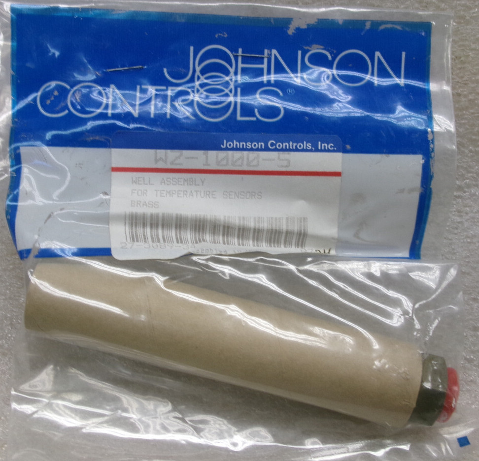 JOHNSON CONTROLS WZ-1000-5 WELL ASSEMBLY FOR TEMPERATURE SENSORS BRASS #340C