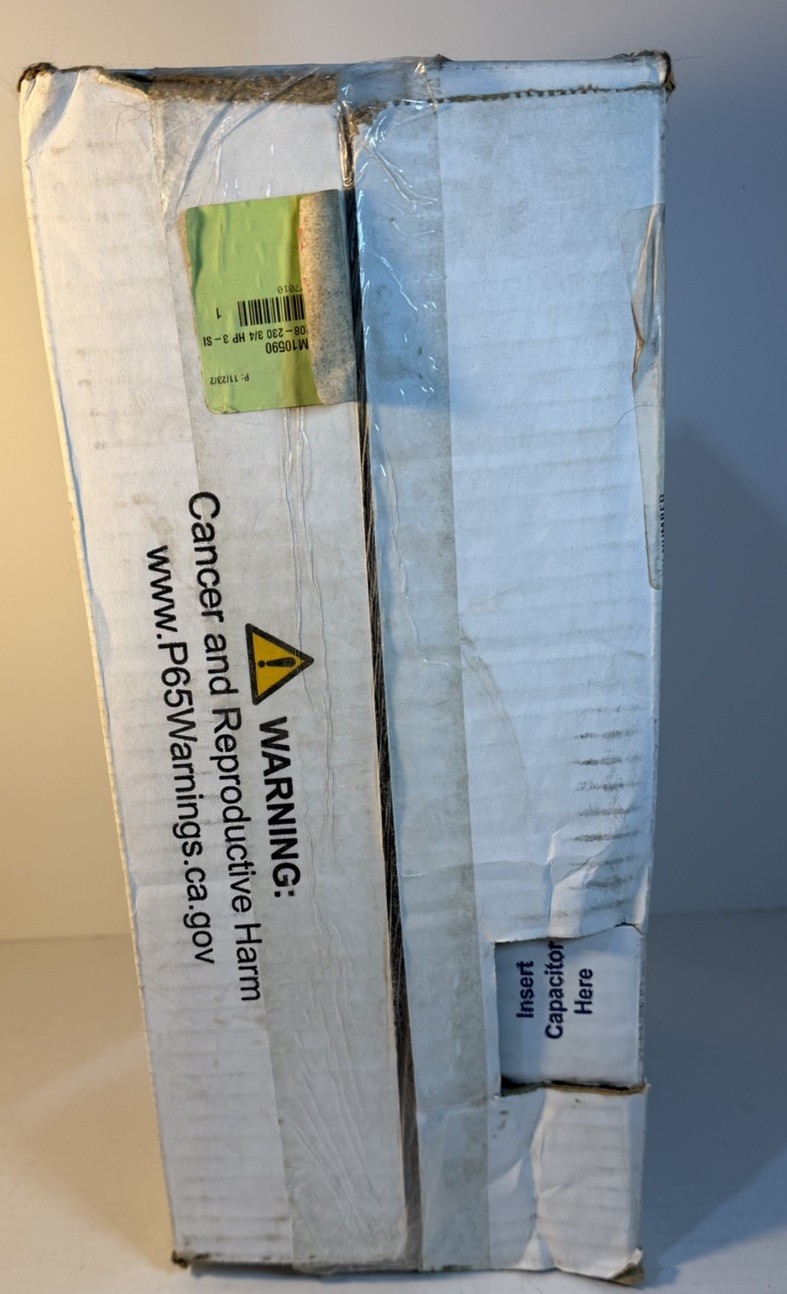 MARS 10590 BLOWER MOTOR 3/4HP 208/230VAC 1075RPM 4.5A BRAND NEW FACTORY SEALED