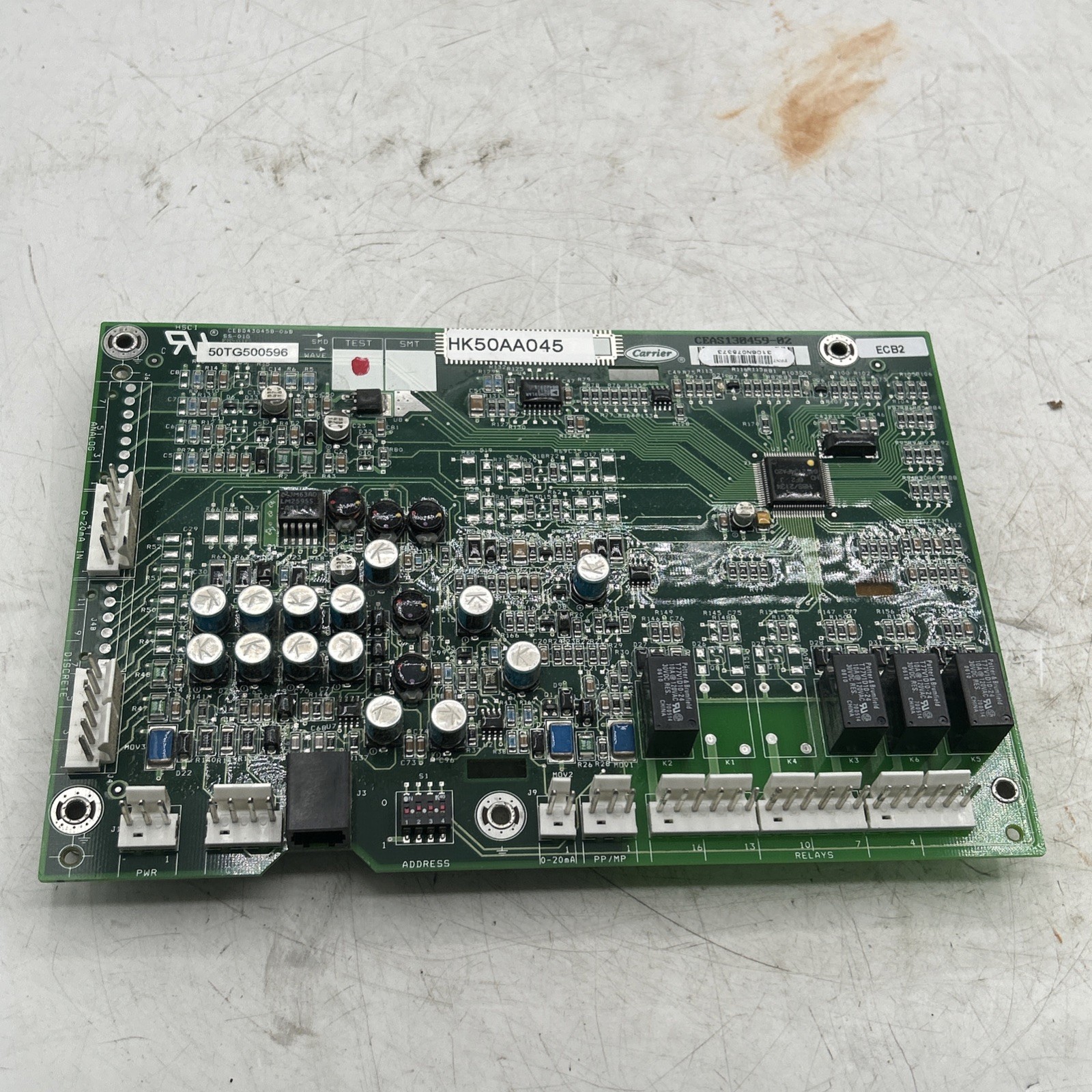 Carrier CEBD430458-06B Chiller Control Board 50TG500596 CEAS130459-02 See Pics