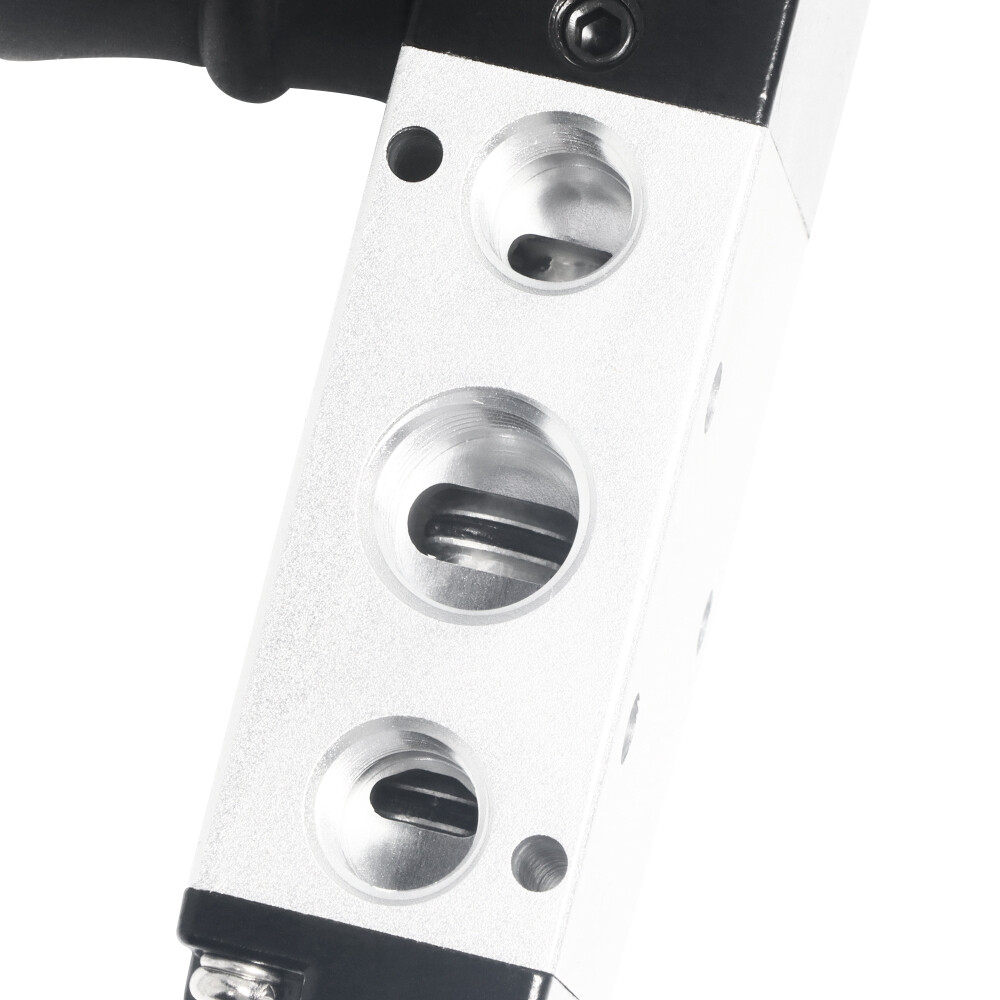 1/4″NPT 5 Way 3 Position Air Hand Lever Operated Valve Pneumatic Solenoid Valve