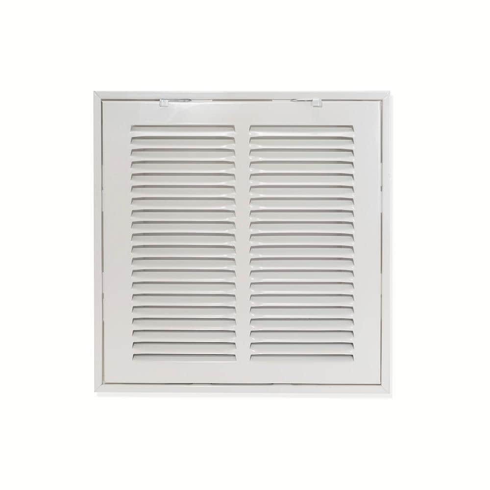14 in. x 14 in. Steel Return Air Filter Grille for Wall or Ceiling Openings