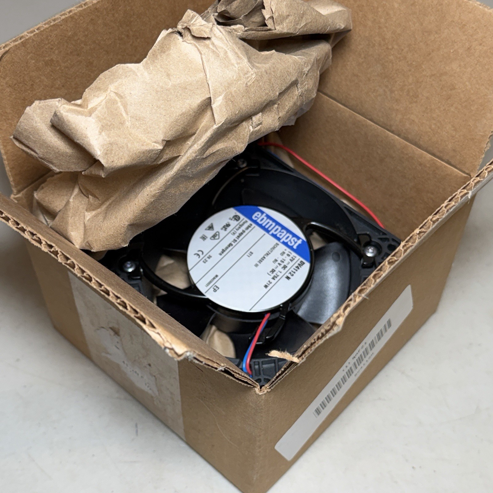 EBM-PAPST DV4112N Axial Fan 12VDC NEW