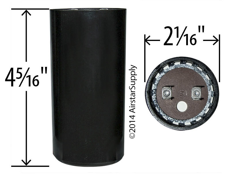 270-324 uF x 330 VAC BMI # 092A270B330CE7A Motor Start Capacitor USA