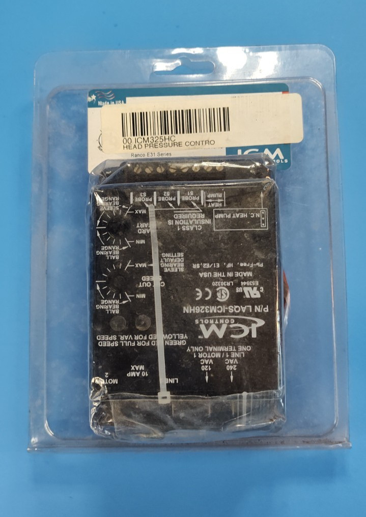 ICM Controls LAQS-ICM326HN Low-Ambient Head Pressure Control Controller Module