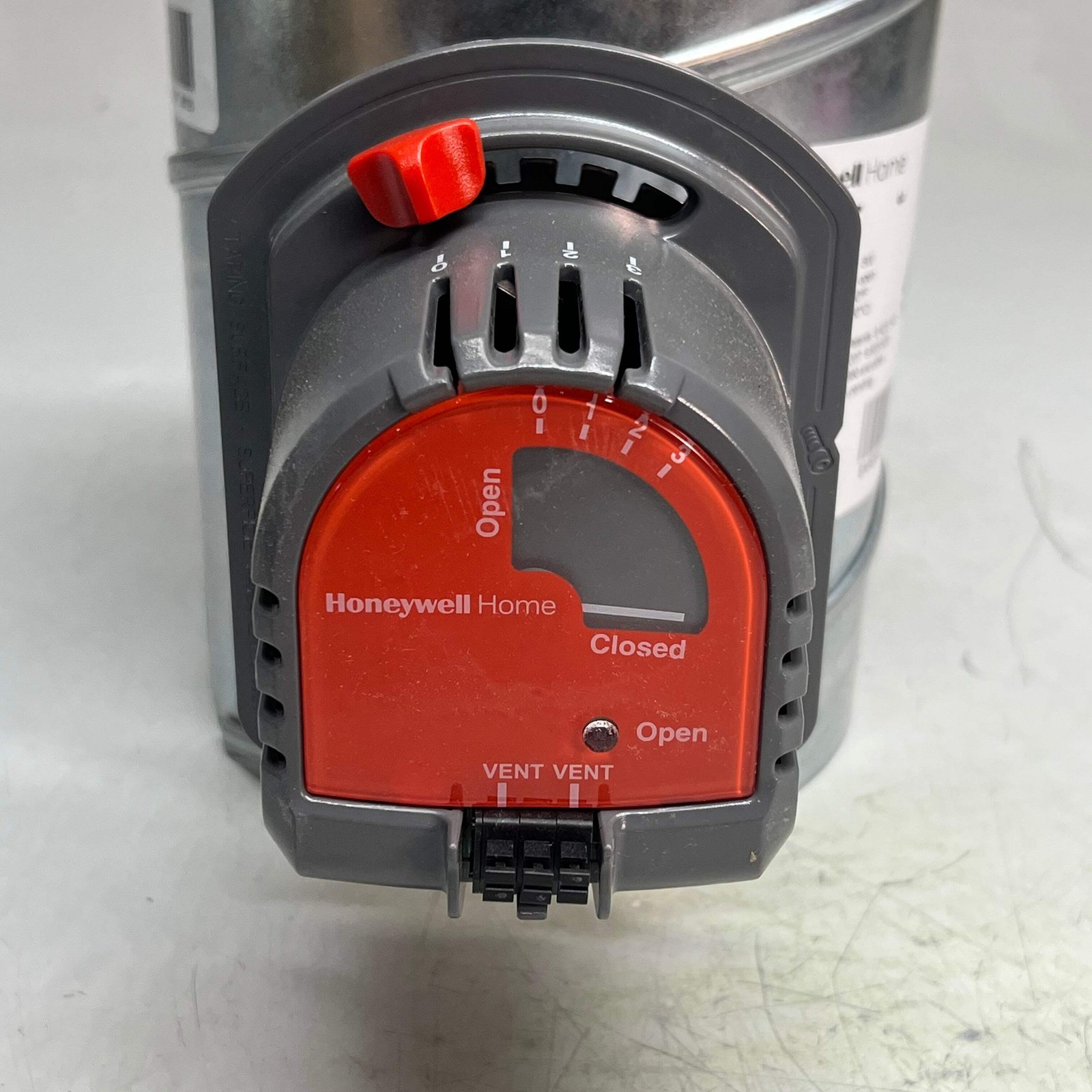 HONEYWELL Steel TrueZONE Motorized Fresh Air Damper 6″ 24V Chrome EARD6TZ