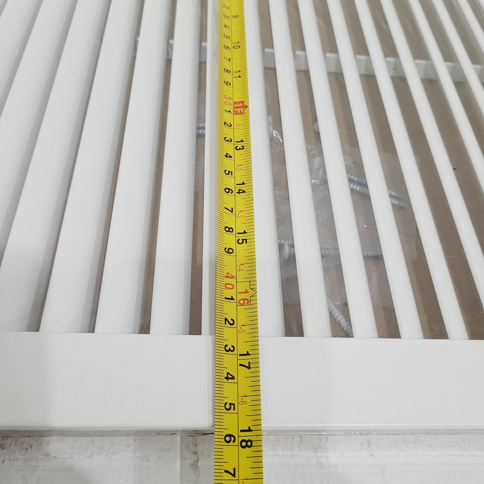 HVAC Premium 16” X 16″ Aluminum Return Grille Easy Air Flow Linear Bar Grilles