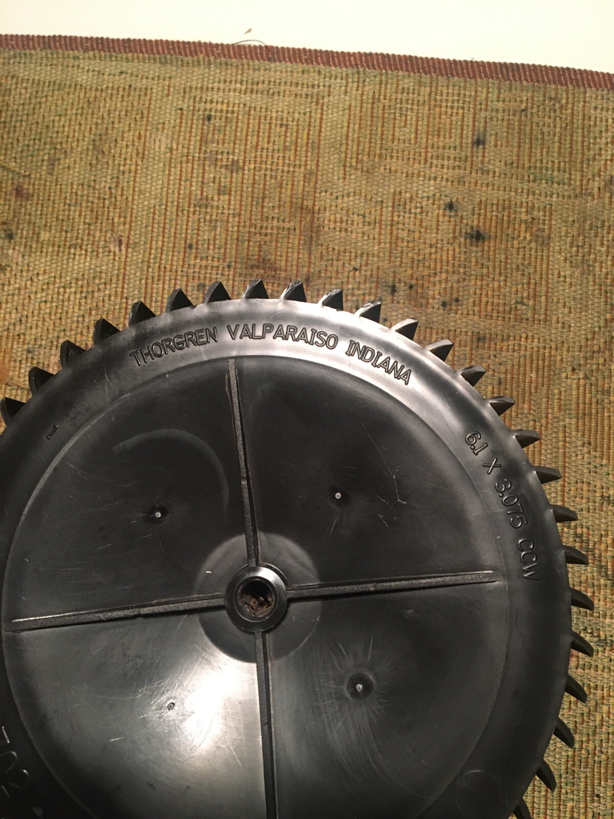 FRIGIDAIRE FAC054K7A2 Fan Blower Wheel 155×80 Shaft Size 1/4 Inch