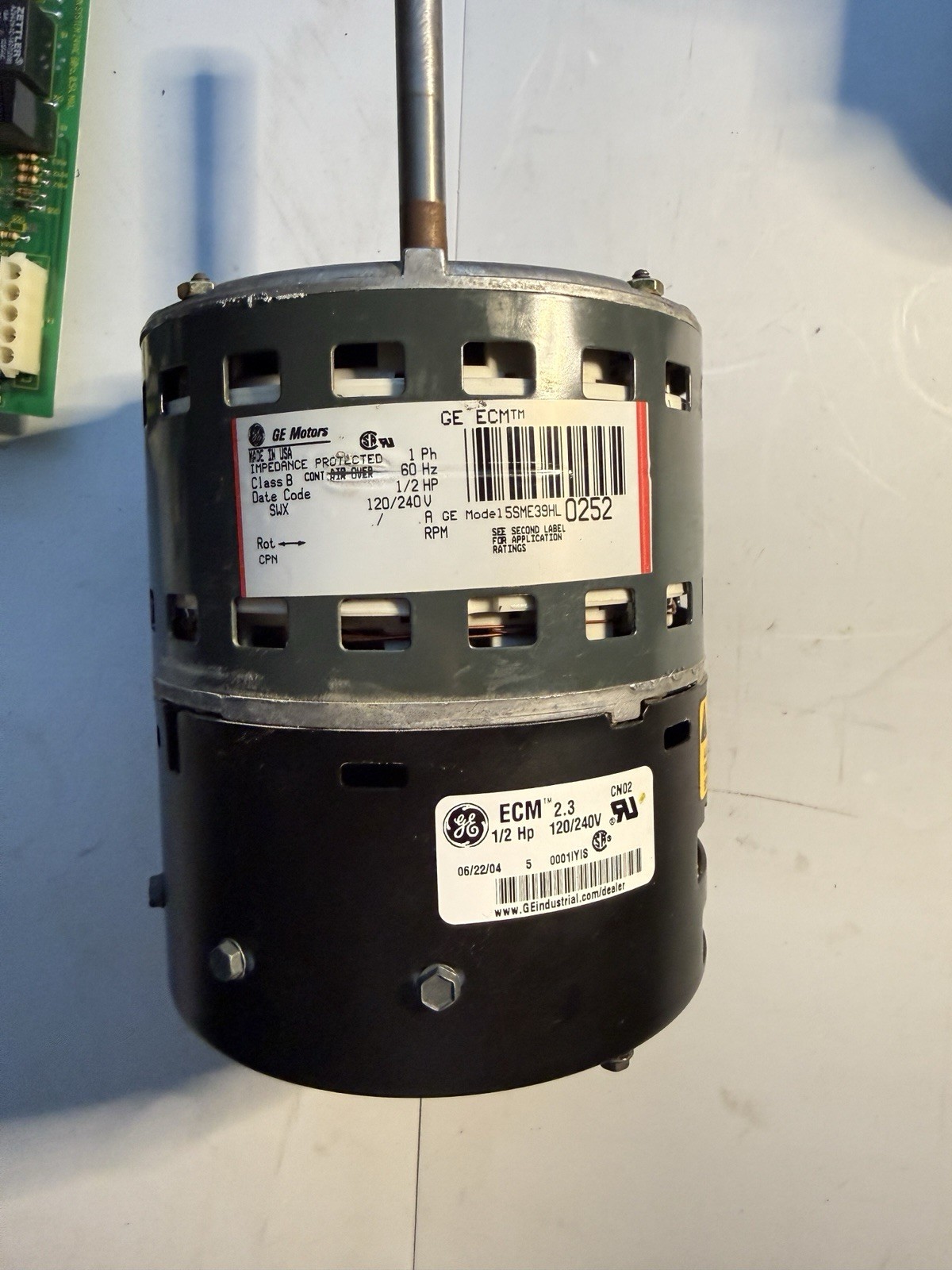 Genteq 5SME39HL0252 Blower Motor 1/2HP 120/240v ECM 2.3 / Lennox 18M8001 / CN03