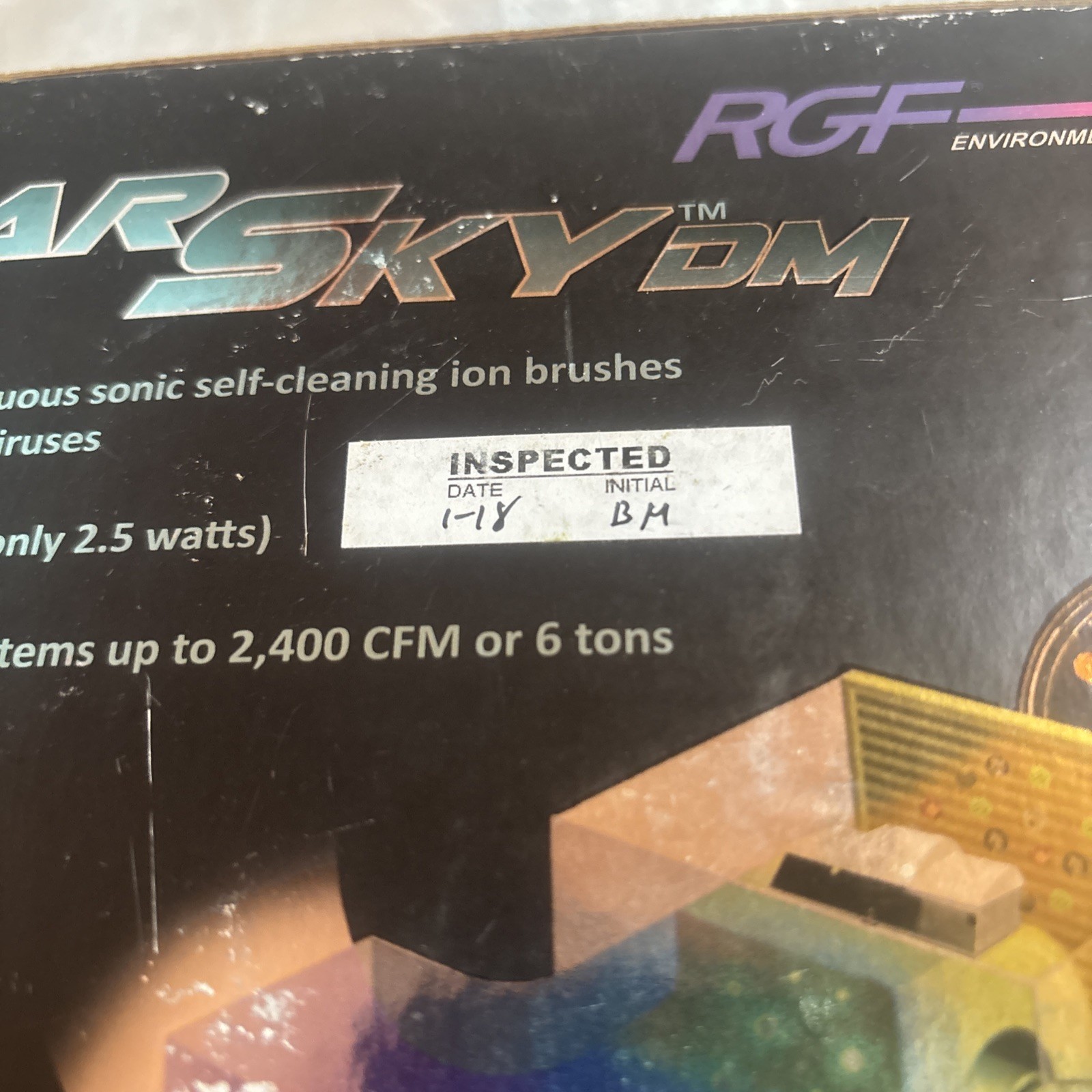 RGF Clear Sky DM Self Cleaning Indoor Air Treatment Unit
