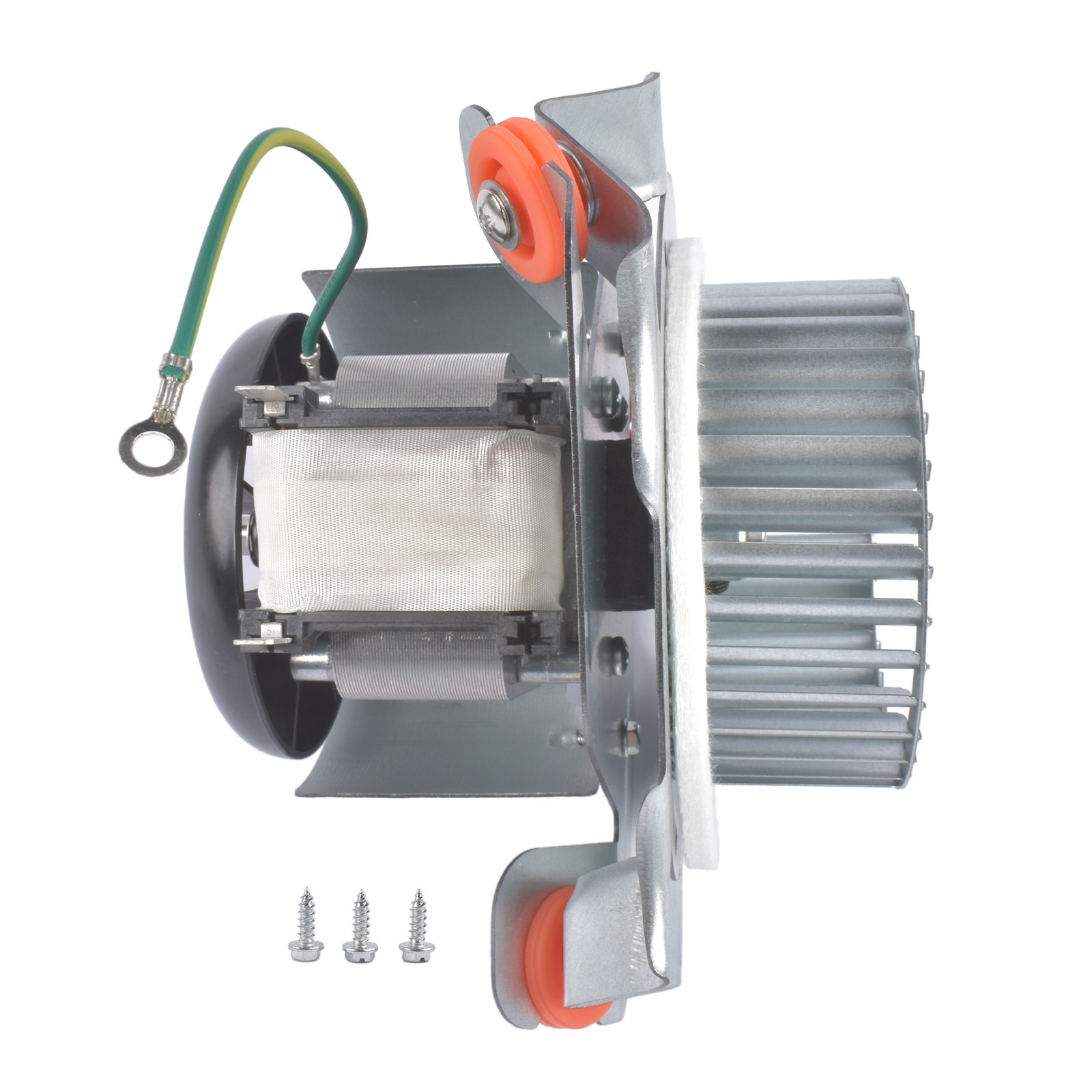 1x Exhaust Motor Assembly Silver 115 V 60 Hz 3000 RPM Fits for Carrier Furnaces