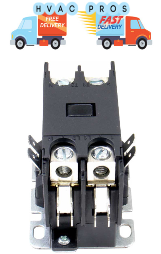 Rheem Protech 42-25101-01 Contactor 30A 1 Pole 24V Coil OEM