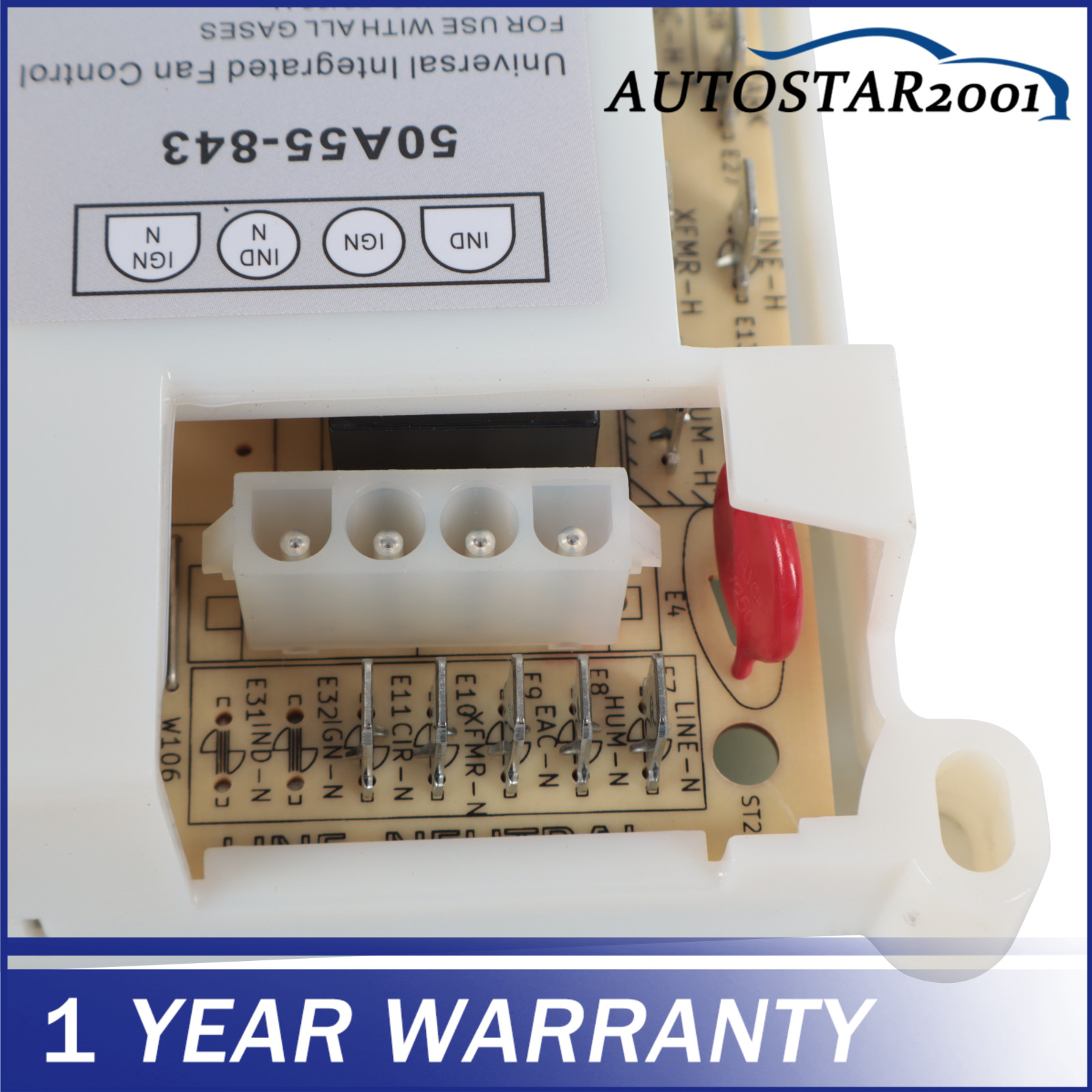 50A55-843 Fit For White Rodgers Lennox Integrated Furnace Control Board NEW