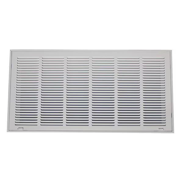 Ceiling/Wall Filtered Return Air Grille, 30 in W x 20 in H Opening, 1,620cfm,