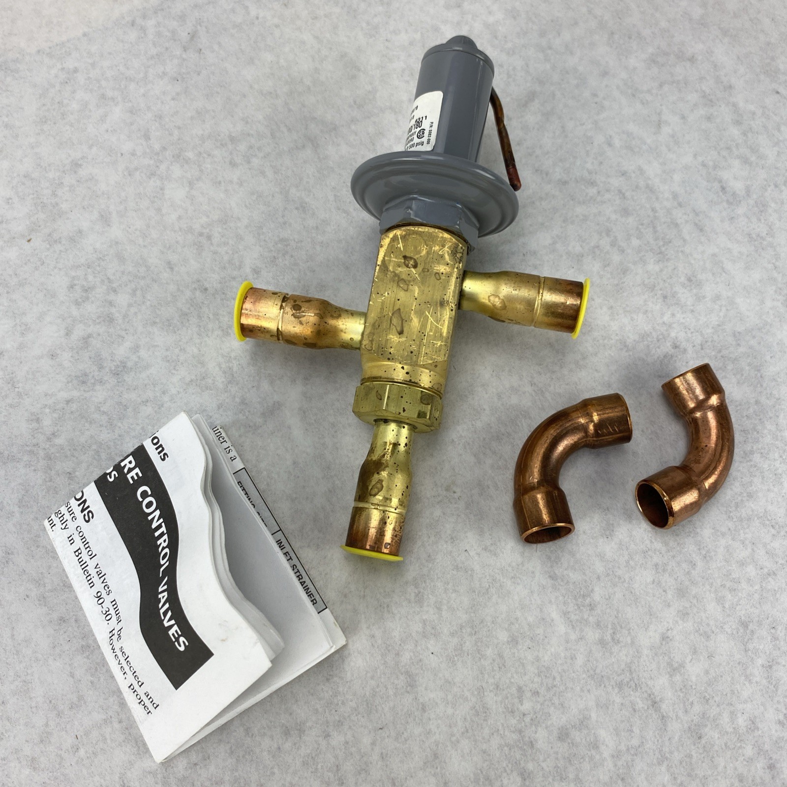 Sporlan LAC-4-DS-100/180 Head Pressure Control Valve 1/2 x 1/2 ODF Solder 903085