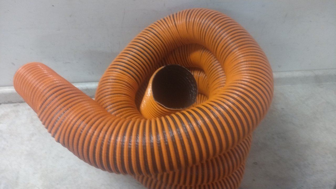Hi-Tech Duravent 1104-0500-0001 5 In Inside Dia 25 Ft L Industrial Ducting Hose