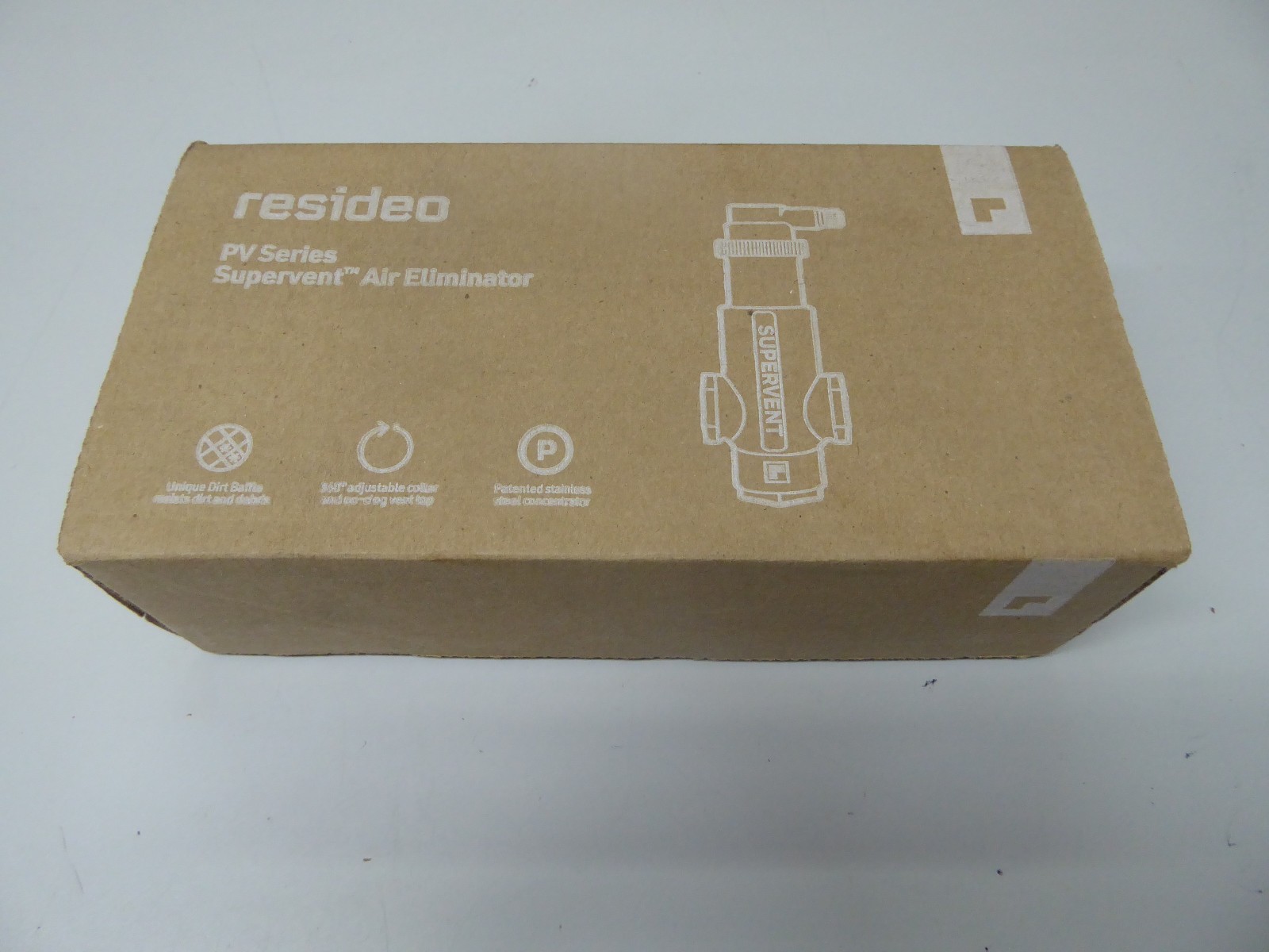 Resideo PV075S 3/4 Inch NPT Sweat Supervent Bronze Body Threaded Connections