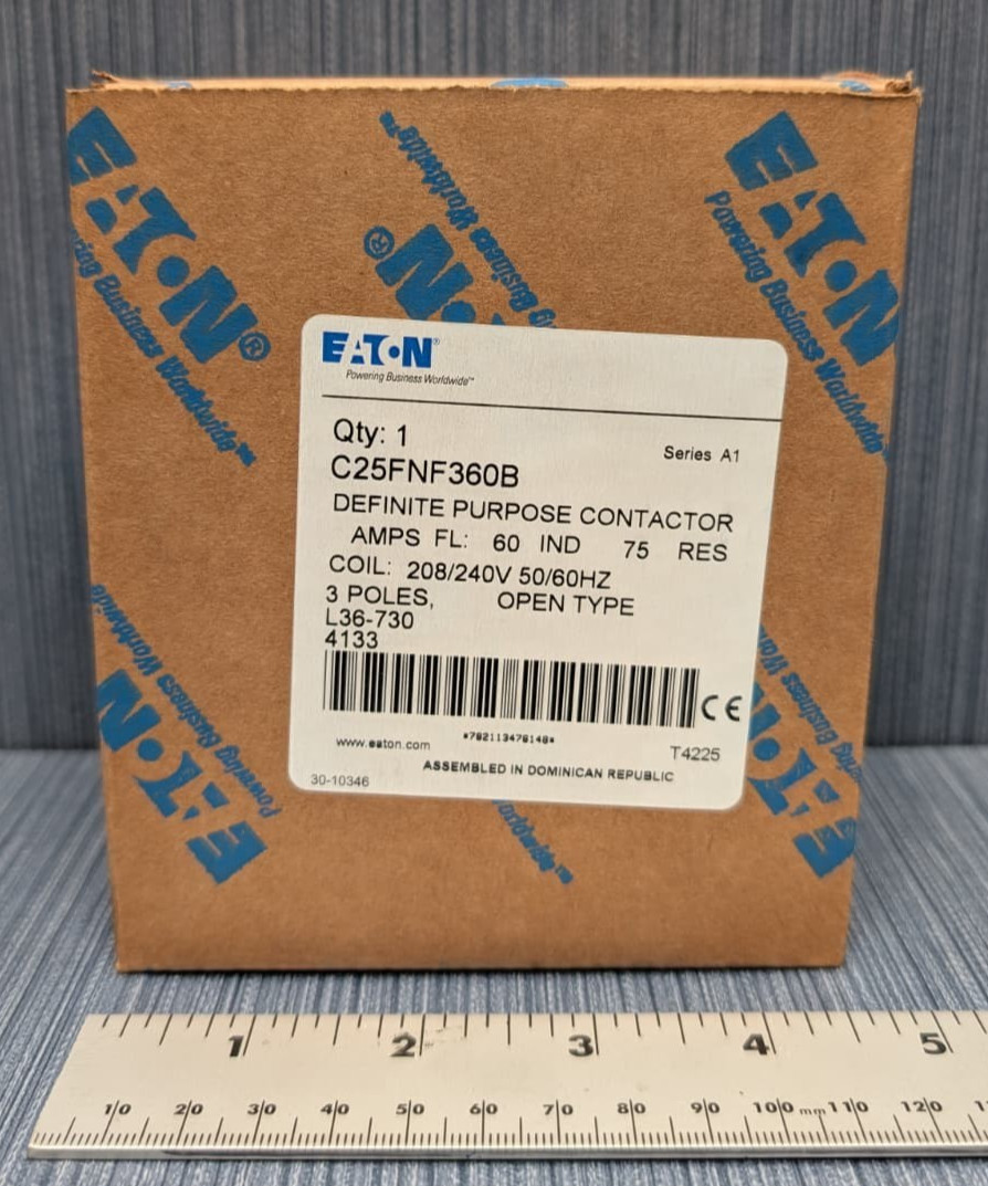 Eaton C25fnf360b Cutler-Hammer 208/240Vac Non-Reversing Definite Purpose