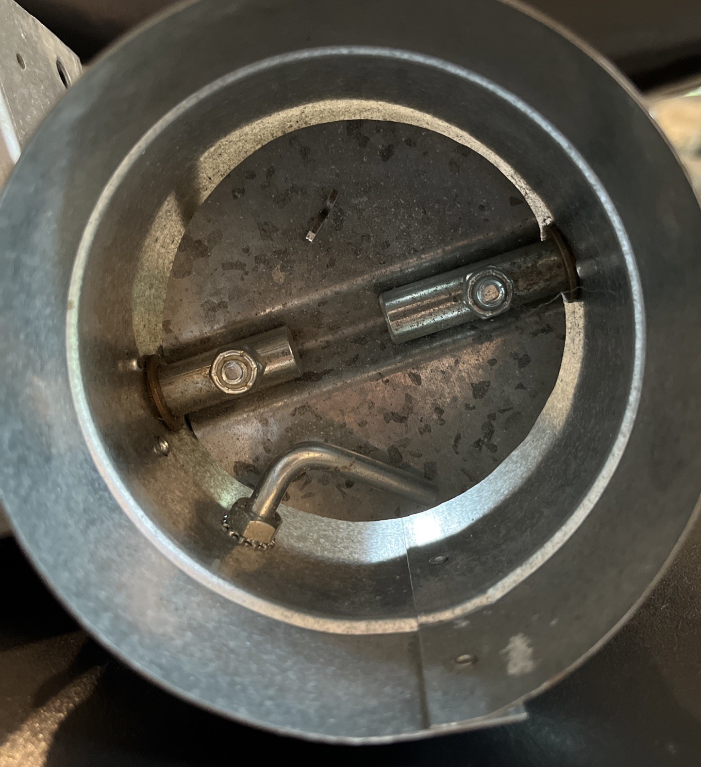 Jackson Systems 4 Inch Round Damper Valve with Synchron Actuator Made USA