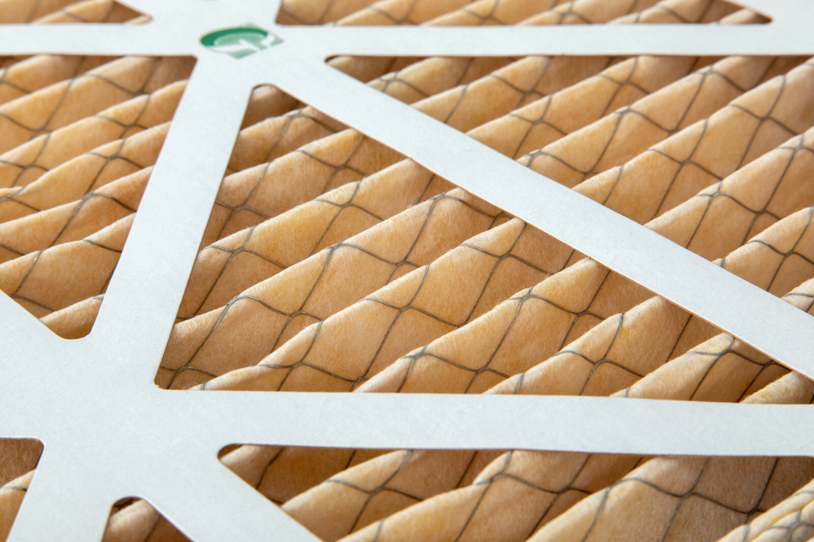 20x25x4 MERV 11 Pleated Air Filters by Glasfloss. 2 Pack. Made in USA.