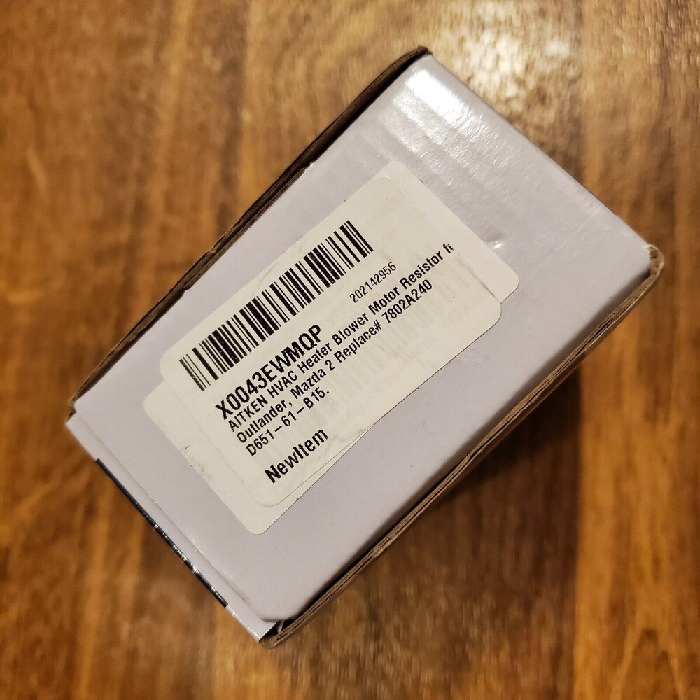 Aitken Heater Blower Motor Resistor 6557 HVAC Outlander Mazda 2 New