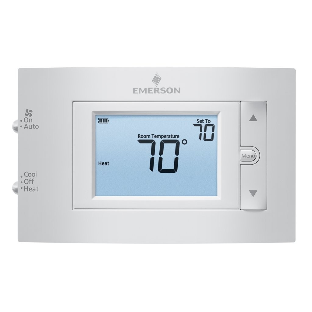 Emerson 1F83C-11NP Conventional (1H/1C) 6.3″ x 6″ x 4.25″, White