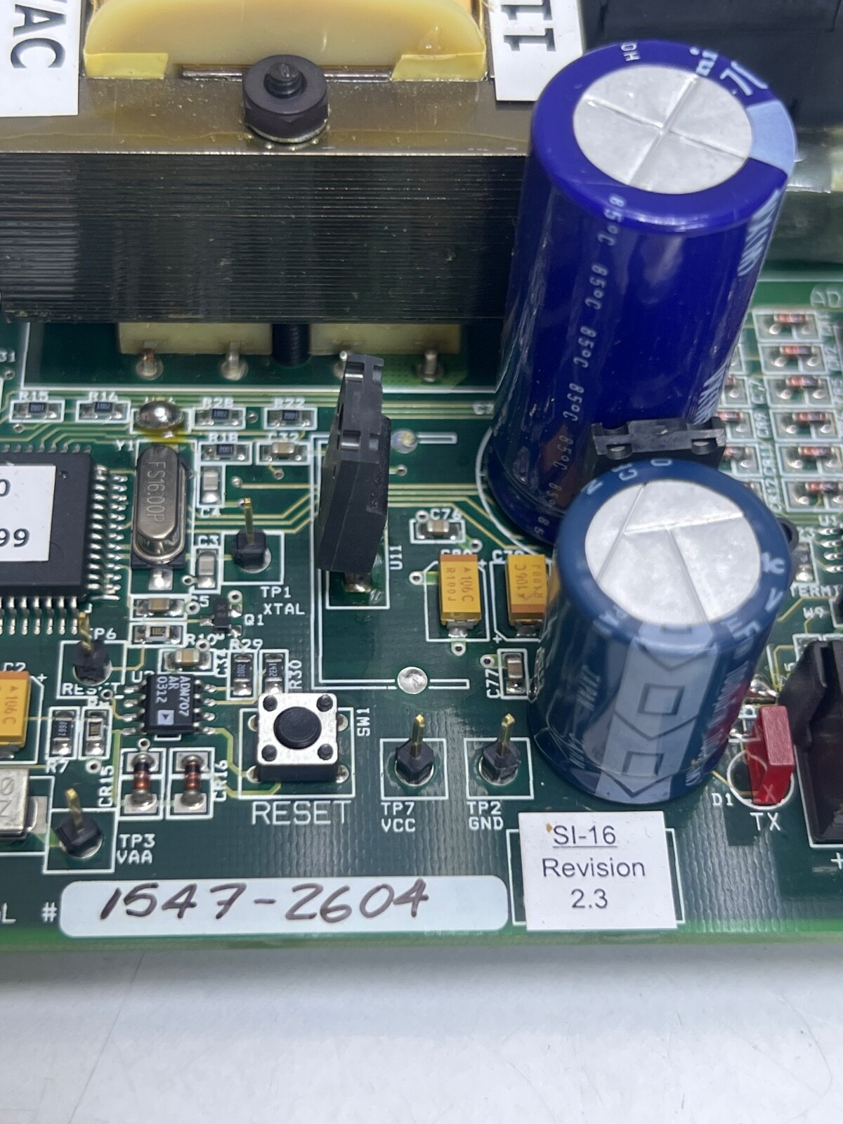 Micro Control System Expansion Board Mcs-si16 Rev 2.3 Included