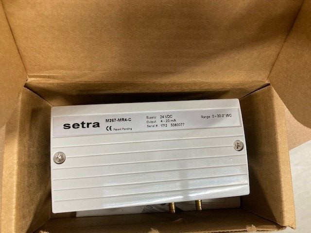 Setra M267-MR4-V10 Differential Pressure Transmitter