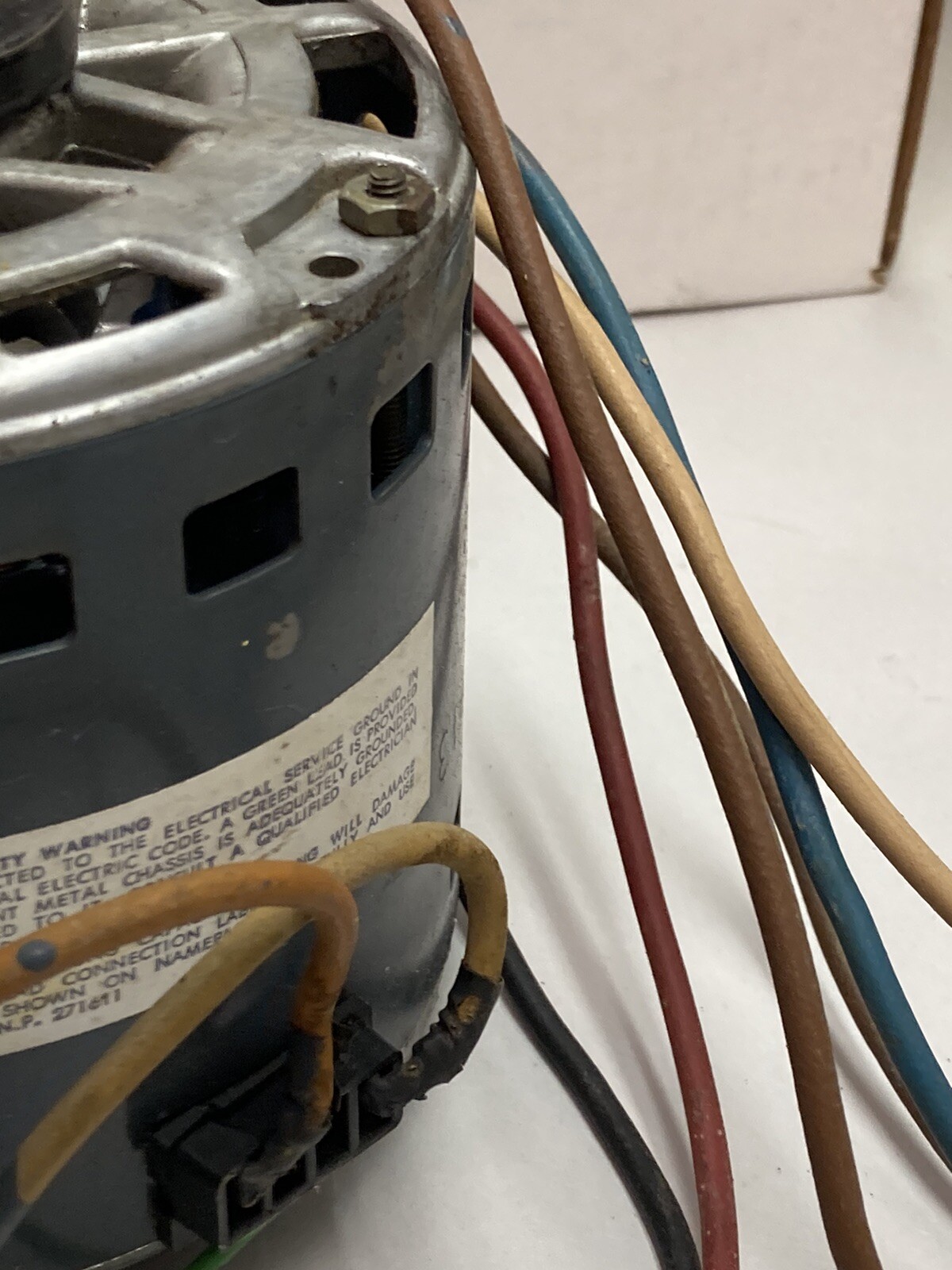 GE,5KCP39HG E213T,1-Phase Blower Motor 1625RPM 5.10A 1/3Hp