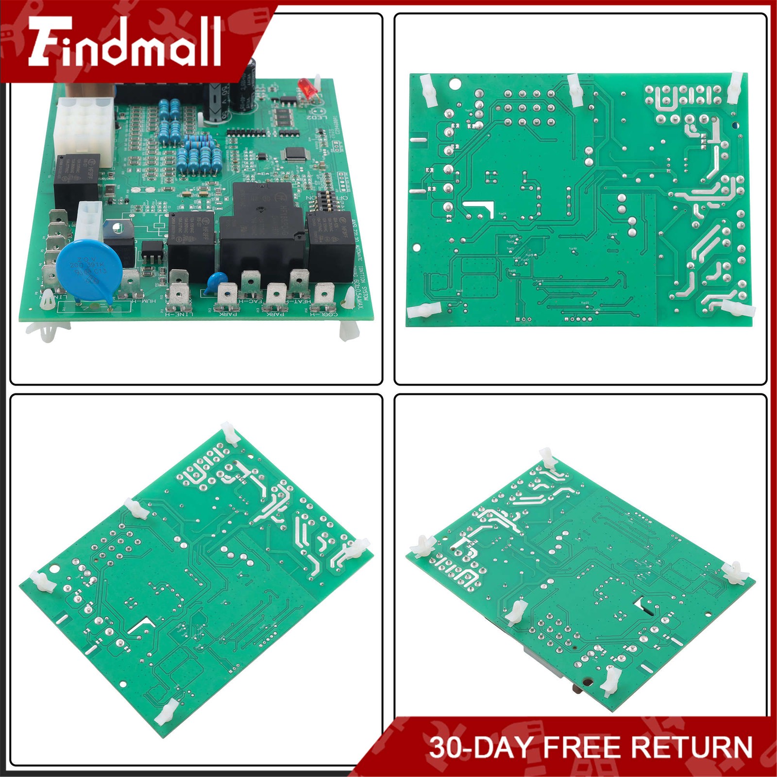 Findmall Gas Furnace Control Board 50A65476 50A65-5165 D341396P05 CNT05165