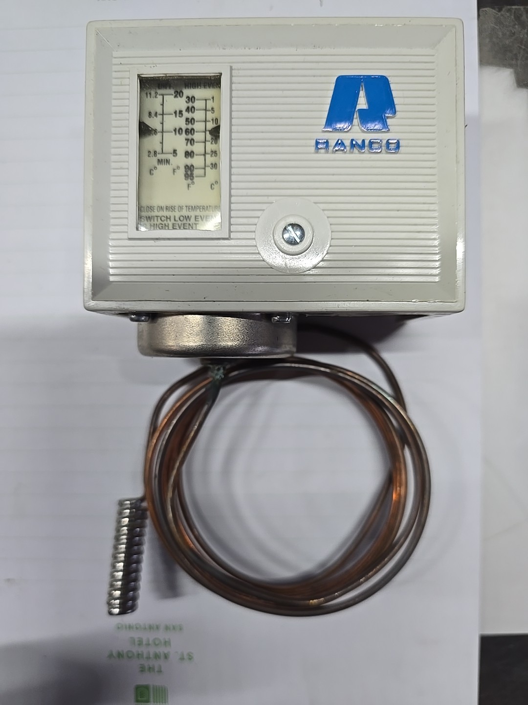 *NEW* Ranco Temperature Control Thermostat 010-1090-000/041763500
