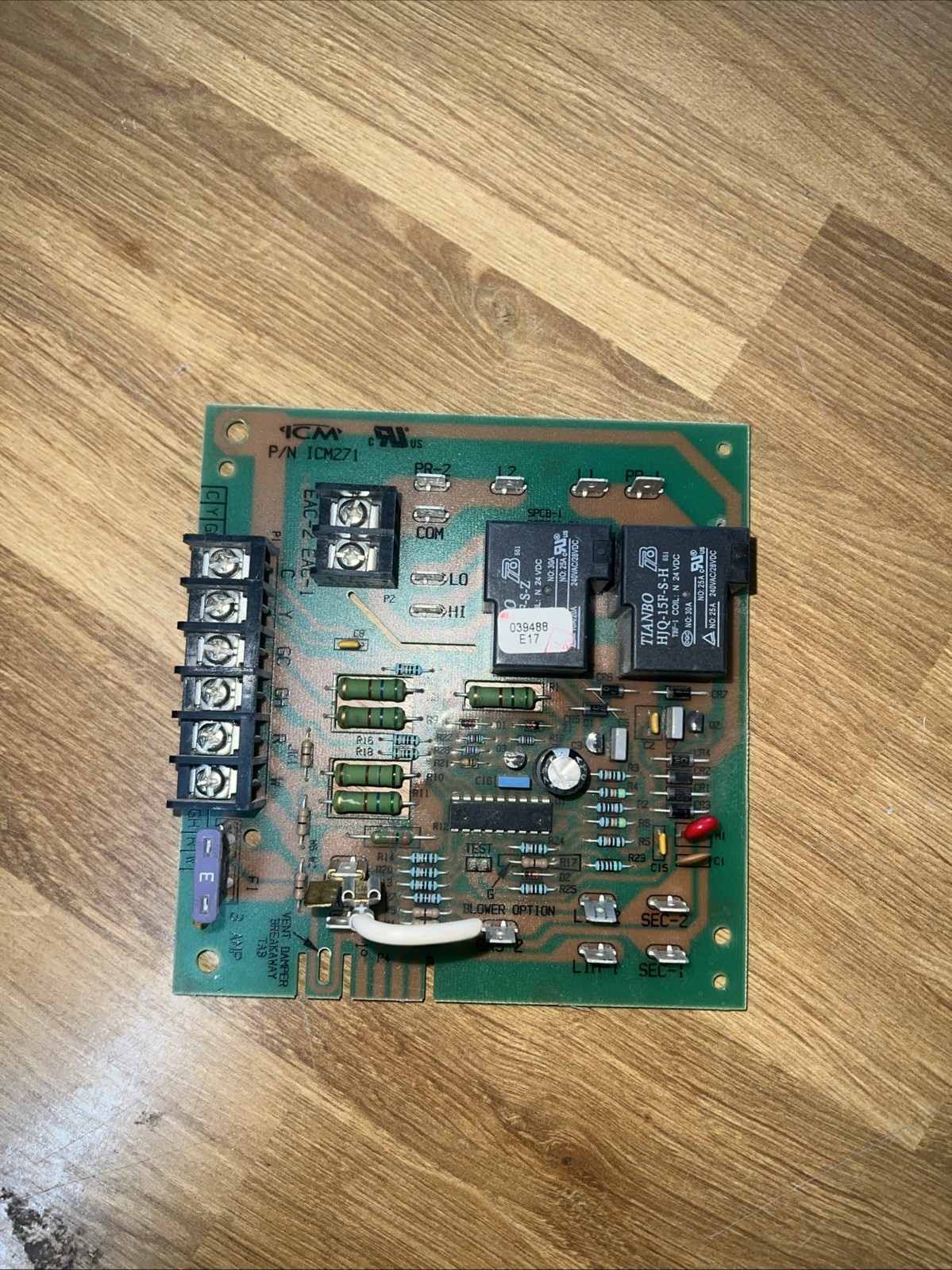 Carrier ICM271 Fan Blower Circuit Control Board SPCB-1 PCB500-3A
