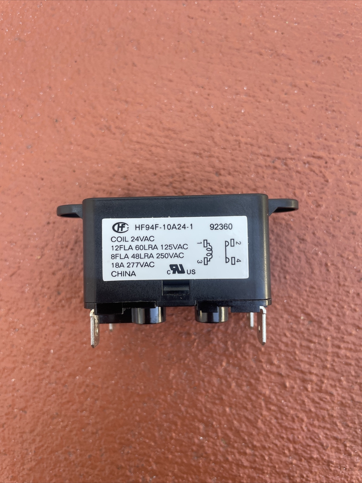 90-360 Jard Enclosed General Purpose Fan Relay 24V SPST
