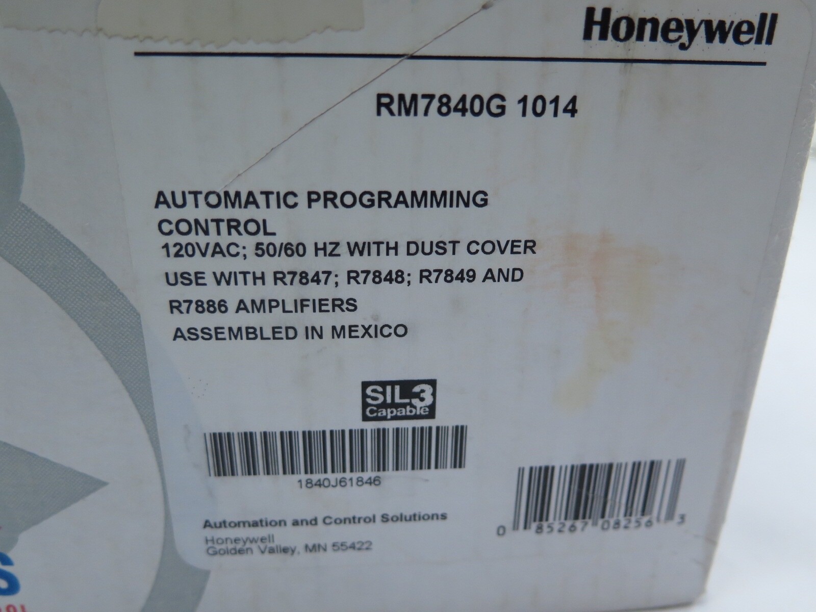 Honeywell RM7840G1014 RM7840G 1014 Burner Control New sealed box