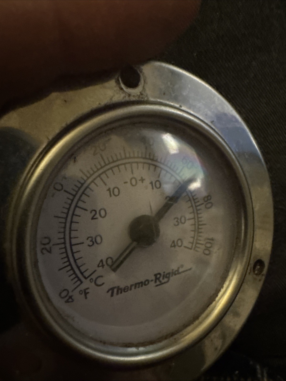 Thermo-Rigid Thermostat (walk in fridge?) Unknown Used Works Tested Fast RARE