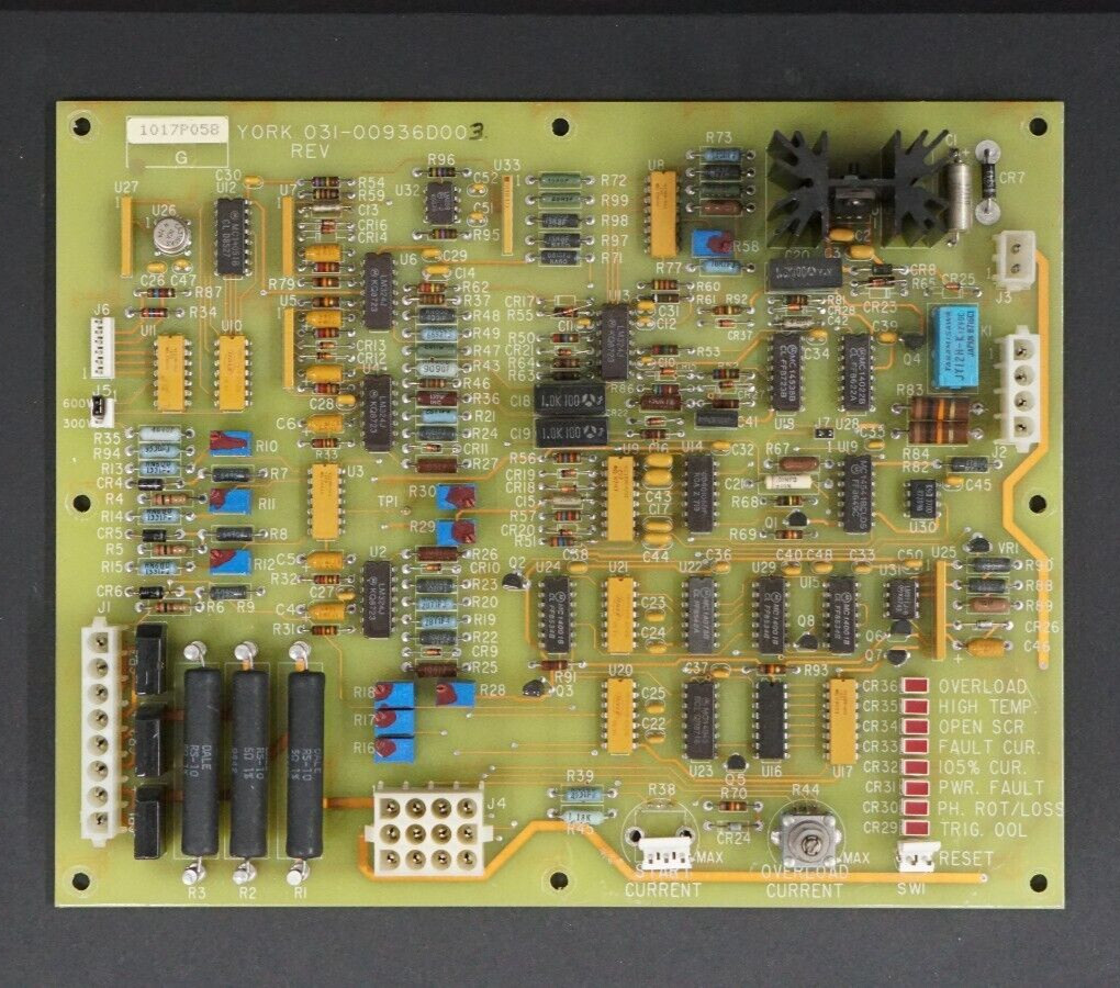 YORK 031-00936D003 Chiller Control Board