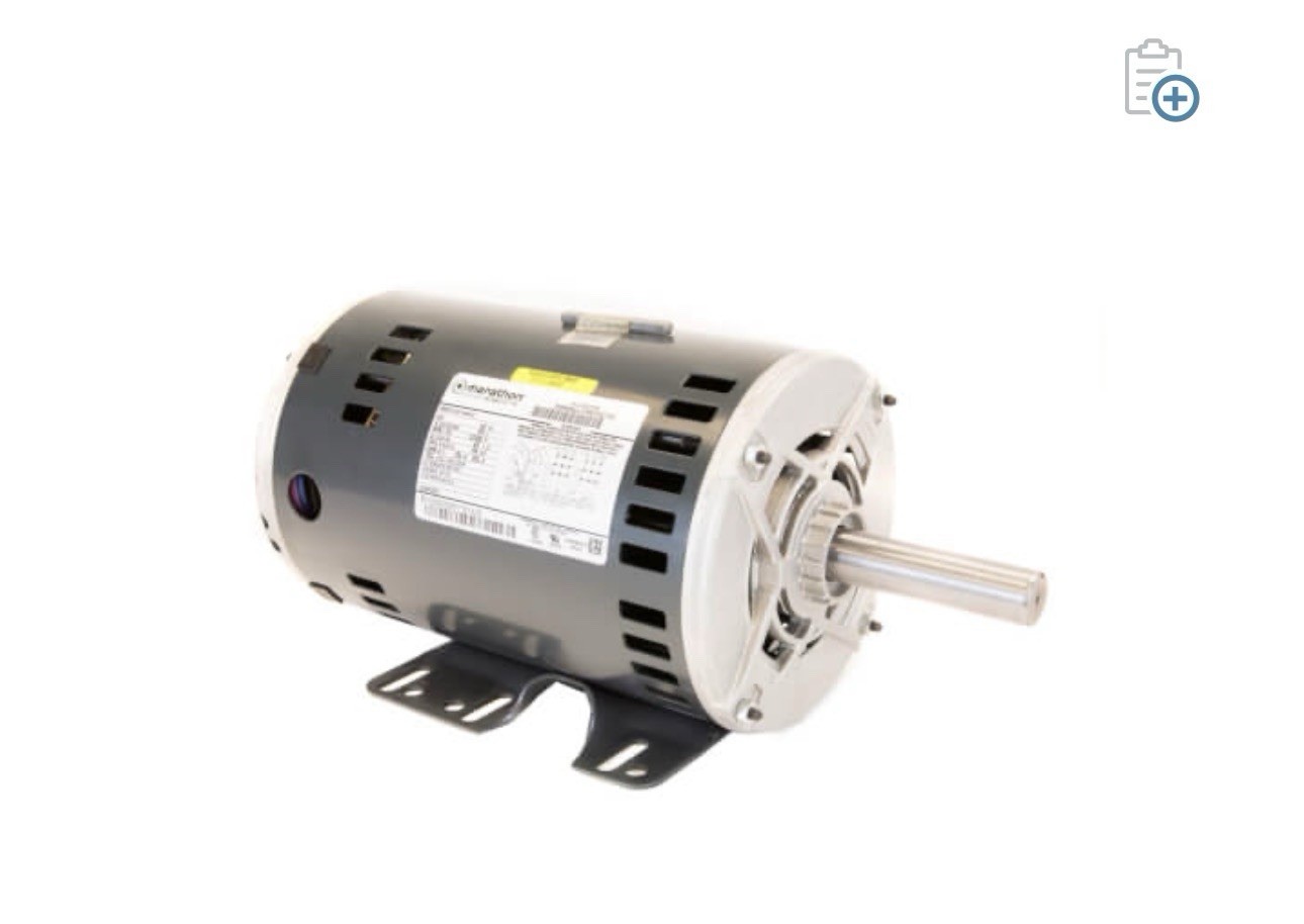 Carrier Marathon Motors HD58FE651 Blower Motor 1725 RPM 3-Phase 60Hz