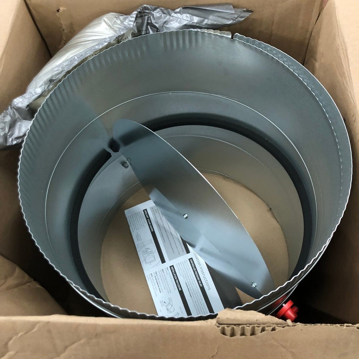 AprilAire 6614 14″ Motorized Round Damper FOR HVAC Zoning System