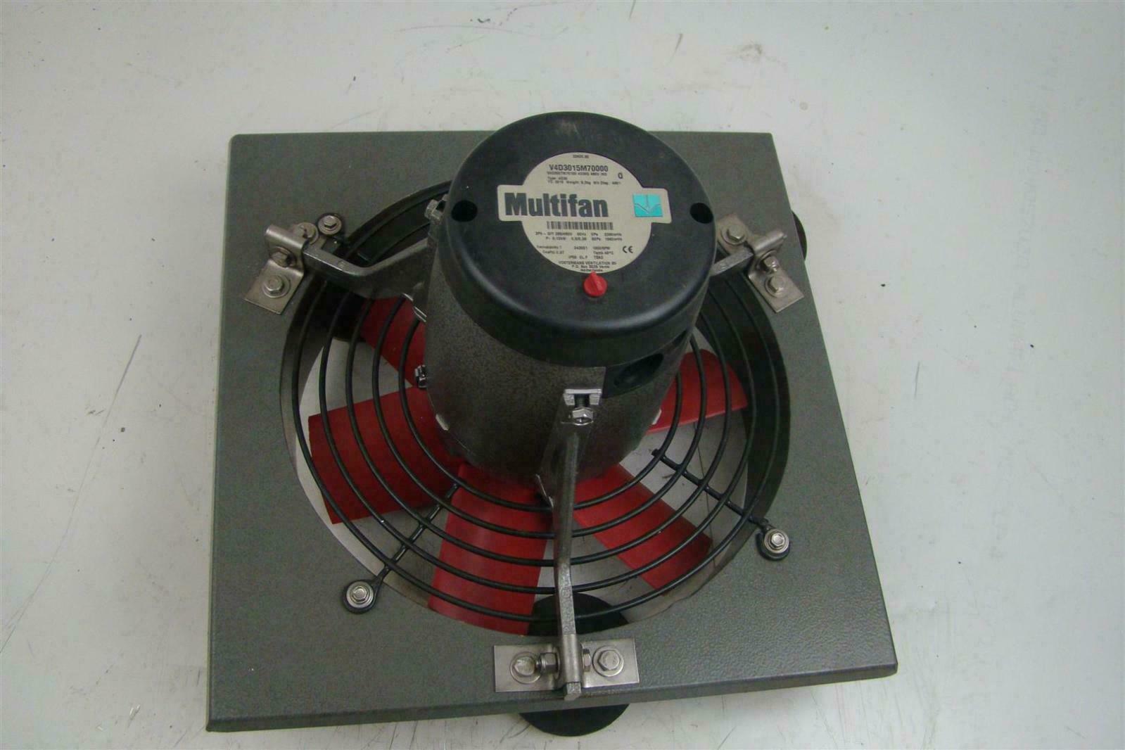 Multifan 12″ Exhaust Fan 265/460v 3PH 4D30, V4D3015M70000